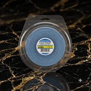 Walker Tape Lace Front Blue Adhesive Roll (1/2 Inch x 3 Yards